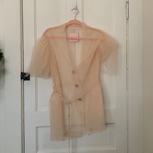 Simone Rocha x H&M pink tulle jacket